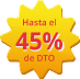 Hasta el 45% de descuento