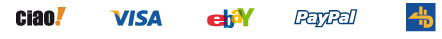 Logotipos ciao!, via, ebay, paypal y 4b