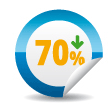 Hasta un 70% de descuento en tu hosting