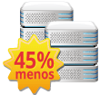 45% de dto.en servidores dedicados avanzado y plus
