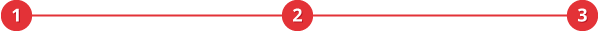 3 pasos