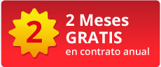 2 meses gratis en contrato anual