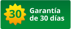 Garantía de 30 días