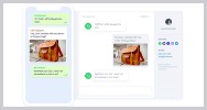 Inbox ai plataforma atencion cliente integra whatsapp sms telegram messenger instagram redes sociales