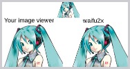 Waifu2x duplica tamano imagen sin perder calidad